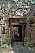 Preah Khan - northern satellite temple dedicated to Shiva, fronton of Reclining Vishnou